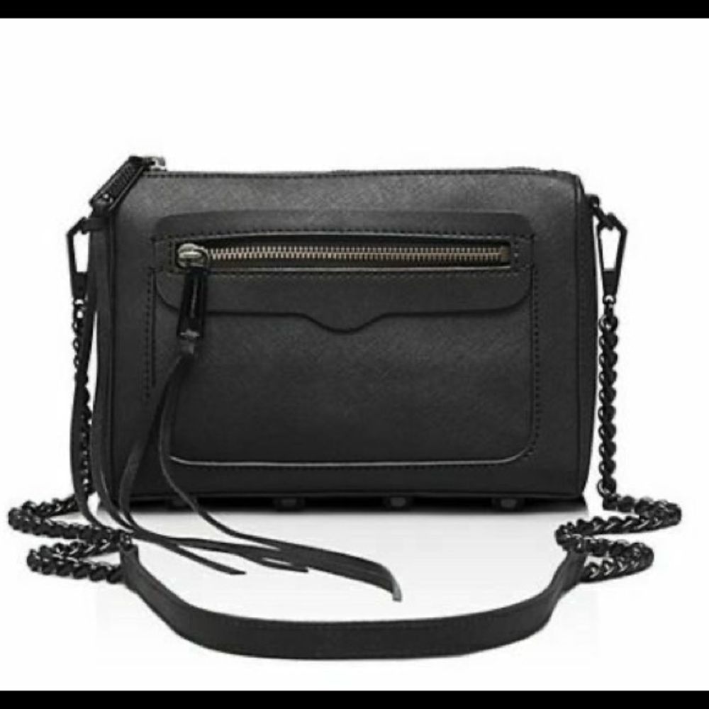 Rebecca Minkoff Avery Crossboyd Bag in Black